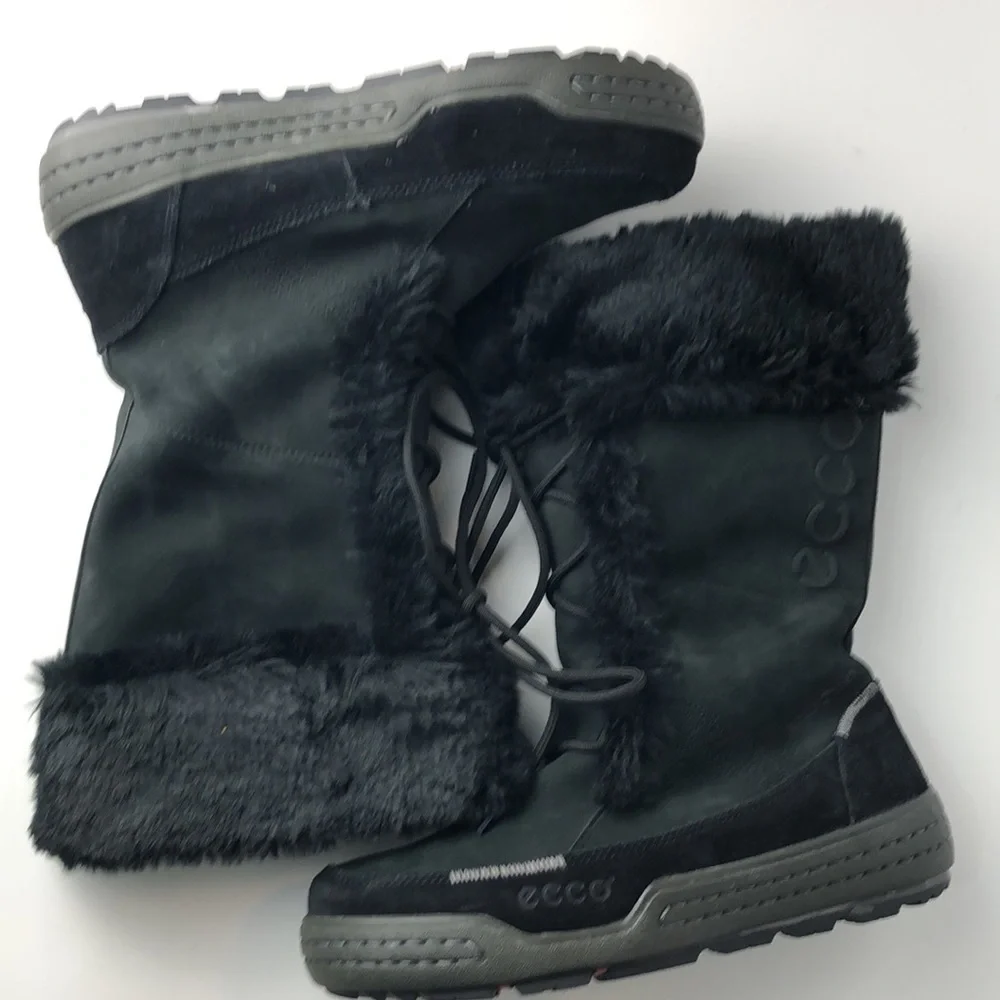 Ecco Siberia Hydromax Black Boots